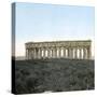 Segeste (Sicily, Italy), the Temple (Late Vth Century B,C,), Circa 1860-Leon, Levy et Fils-Stretched Canvas