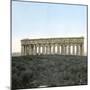 Segeste (Sicily, Italy), the Temple (Late Vth Century B,C,), Circa 1860-Leon, Levy et Fils-Mounted Photographic Print