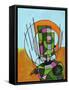 Segmented Man II-Craig Snodgrass-Framed Stretched Canvas