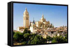 Segovia, Castile and Leon, Spain-phbcz-Framed Stretched Canvas