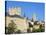 Segovia Castle and Gothic Style Segovia Cathedral Built in 1577, Segovia, Madrid, Spain, Europe-Christian Kober-Stretched Canvas