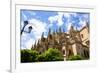 Segovia Cathedral, A Roman Catholic Religious Church in Segovia, Spain.-perszing1982-Framed Photographic Print