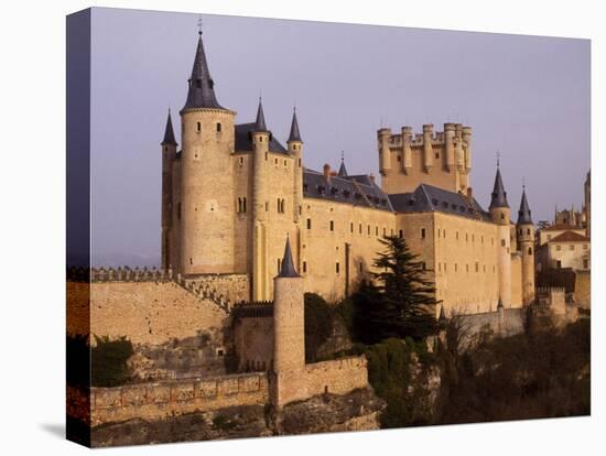 Segovia's Alcazar, or Fortified Palace, Originally Dates from the 14th and 15th Centuries-Amar Grover-Stretched Canvas