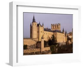 Segovia's Alcazar, or Fortified Palace, Originally Dates from the 14th and 15th Centuries-Amar Grover-Framed Photographic Print