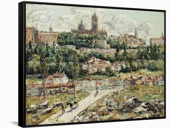 Segovia, Spain, C.1916-Ernest Lawson-Framed Stretched Canvas