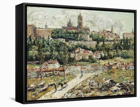 Segovia, Spain, C.1916-Ernest Lawson-Framed Stretched Canvas