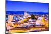 Segovia, Spain Old Town Cityscape-Sean Pavone-Mounted Photographic Print