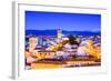 Segovia, Spain Old Town Cityscape-Sean Pavone-Framed Photographic Print