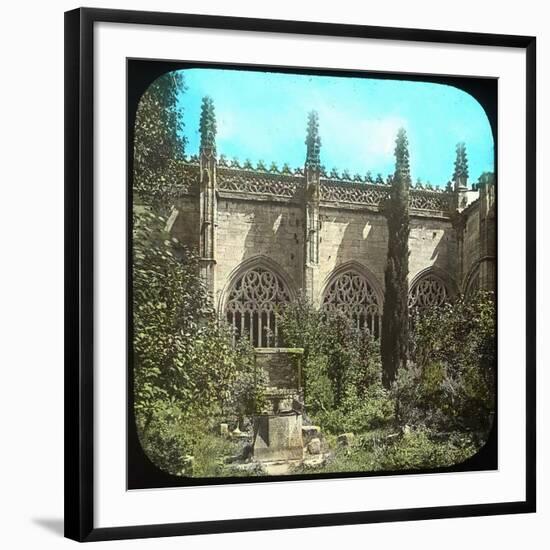 Segovia (Spain), the Cloister of the Former Cathedral , Circa 1885-1890-Leon, Levy et Fils-Framed Photographic Print