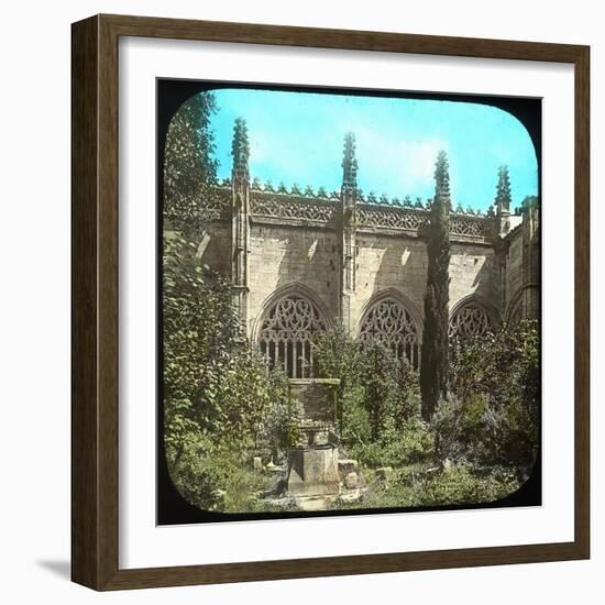 Segovia (Spain), the Cloister of the Former Cathedral , Circa 1885-1890-Leon, Levy et Fils-Framed Photographic Print