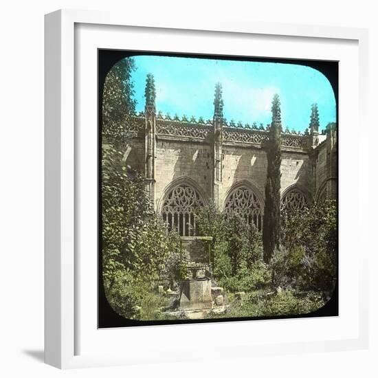 Segovia (Spain), the Cloister of the Former Cathedral , Circa 1885-1890-Leon, Levy et Fils-Framed Photographic Print