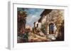 Segreto Pathway-Mauro-Framed Art Print