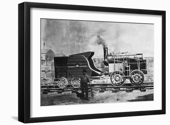 Seguin's Locomotive 1827-null-Framed Giclee Print