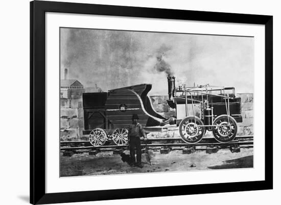 Seguin's Locomotive 1827-null-Framed Giclee Print