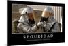 Seguridad. Cita Inspiradora Y Póster Motivacional-null-Mounted Photographic Print