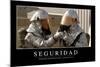 Seguridad. Cita Inspiradora Y Póster Motivacional-null-Mounted Photographic Print