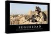 Seguridad. Cita Inspiradora Y Póster Motivacional-null-Stretched Canvas