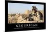 Seguridad. Cita Inspiradora Y Póster Motivacional-null-Mounted Photographic Print