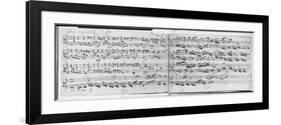 Sei Gegrusset Iesu Gutig-Johann Sebastian Bach-Framed Giclee Print