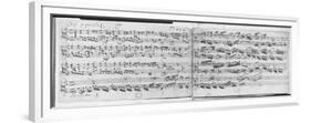 Sei Gegrusset Iesu Gutig-Johann Sebastian Bach-Framed Giclee Print