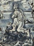 The Fisherman; Le Pecheur, (Oil on Canvas)-Sei Koyanagui-Giclee Print