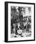 Seigni Joan, Rue De Petit Chastelet, France, 14th Century (1882-188)-J Ettling-Framed Giclee Print