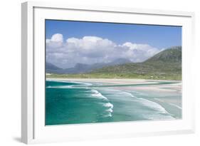 Seilebost Beach on South Harris, Sound of Transay. Scotland-Martin Zwick-Framed Photographic Print