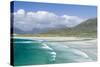 Seilebost Beach on South Harris, Sound of Transay. Scotland-Martin Zwick-Stretched Canvas