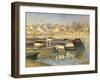 Seine at Asnieres, 1873-Claude Monet-Framed Giclee Print