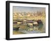 Seine at Asnieres, 1873-Claude Monet-Framed Giclee Print