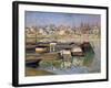 Seine at Asnieres, 1873-Claude Monet-Framed Giclee Print