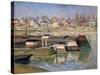 Seine at Asnieres, 1873-Claude Monet-Stretched Canvas