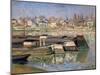 Seine at Asnieres, 1873-Claude Monet-Mounted Giclee Print