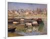 Seine at Asnieres, 1873-Claude Monet-Framed Giclee Print