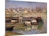 Seine at Asnieres, 1873-Claude Monet-Mounted Giclee Print