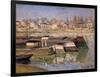 Seine at Asnieres, 1873-Claude Monet-Framed Giclee Print