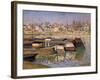 Seine at Asnieres, 1873-Claude Monet-Framed Giclee Print