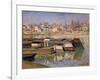 Seine at Asnieres, 1873-Claude Monet-Framed Giclee Print