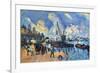 Seine at Bercy-Paul C?zanne-Framed Premium Giclee Print