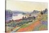 Seine at Herblay-null-Stretched Canvas