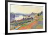 Seine at Herblay-null-Framed Premium Giclee Print