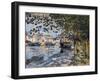 Seine at Rouen, 1872-Claude Monet-Framed Giclee Print