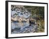 Seine at Rouen, 1872-Claude Monet-Framed Giclee Print