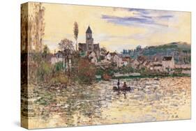 Seine at Vetheuil-Claude Monet-Stretched Canvas