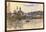 Seine at Vetheuil-Claude Monet-Framed Art Print