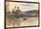 Seine at Vetheuil-Claude Monet-Framed Art Print