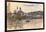 Seine at Vetheuil-Claude Monet-Framed Art Print