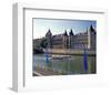 Seine Conciergerie Palais Paris-null-Framed Art Print