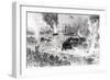 Seine Crossings-null-Framed Giclee Print