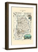 Seine-Et-Marne-Par M. Vuillemin-Framed Art Print